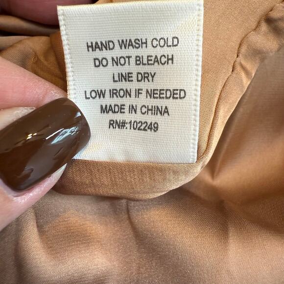 Skies Are Blue Women's Caramel Skort Short Size XS NEW - Picture 5 of 8